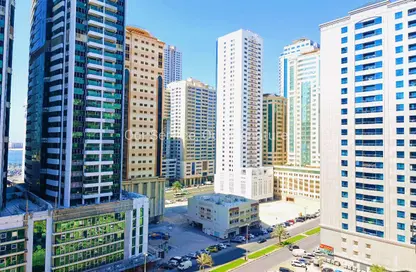 Apartment - 1 Bedroom - 2 Bathrooms for rent in New Al Taawun Road - Al Taawun - Sharjah