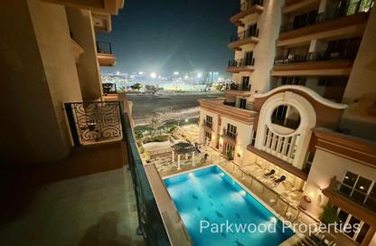 Apartment - 1 - 2 for rent in Mediterranean - Canal Residence - Dubai Sports City - Dubai
