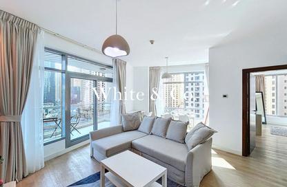 Apartment - 1 Bedroom - 2 Bathrooms for rent in Sanibel Tower - Park Island - Dubai Marina - Dubai