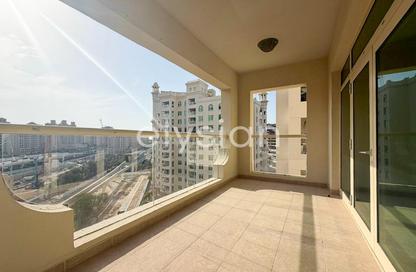 Apartment - 2 Bedrooms - 3 Bathrooms for rent in Al Shahla - Shoreline Apartments - Palm Jumeirah - Dubai