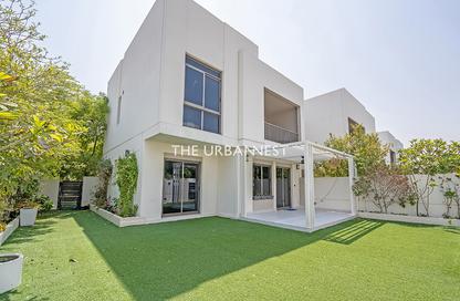 Townhouse - 4 - 4 for rent in Zahra Townhouses - Town Square - Dubai