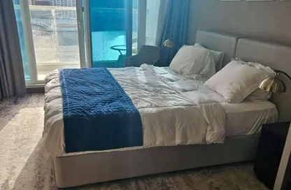 Apartment - 1 Bathroom for rent in Damac Maison Prive A - Damac Maison Prive - Business Bay - Dubai