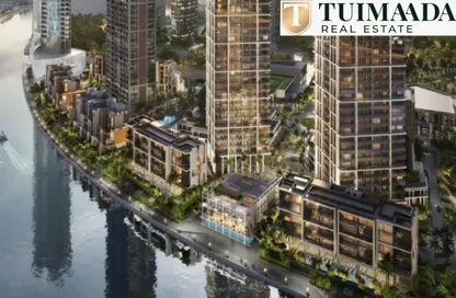 Apartment - 1 Bathroom for sale in Peninsula Four - Peninsula - Business Bay - Dubai