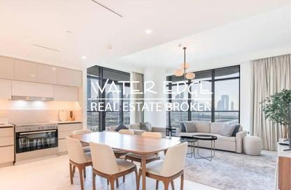 شقة - 3 غرف نوم - 4 حمامات للبيع في برج Marina Vista 1 - مارينا فيستا - إعمار بيتشفرونت - دبي هاربور - دبي