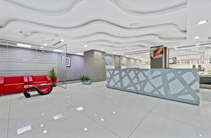 Office Space - Studio - 6 Bathrooms for rent in Clover Bay Tower - Business Bay - Dubai