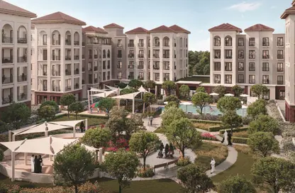 Apartment - 2 Bedrooms - 3 Bathrooms for sale in Bloom Living - Zayed City (Khalifa City C) - Khalifa City - Abu Dhabi