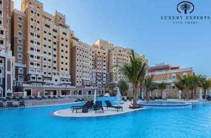 Apartment - 2 Bedrooms - 2 Bathrooms for rent in Balqis Residence Block B - Balqis Residences (Wyndham Residences The Palm) - Kingdom of Sheba - Palm Jumeirah - Dubai