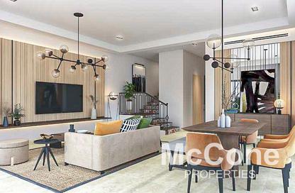 Townhouse - 3 - 3 for sale in Portofino - Damac Lagoons - Dubai