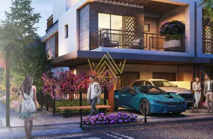 تاون هاوس - 4 غرف نوم - 4 حمامات للبيع في فيوليت 3 - فيوليت - داماك هيلز 2 - دبي