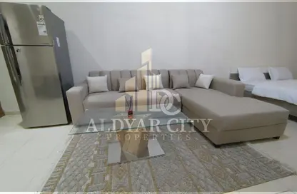 Apartment - Studio - 1 Bathroom for rent in Ajman One Towers - Al Sawan - Ajman