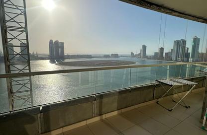 Apartment - 2 Bedrooms - 3 Bathrooms for sale in Asas Tower - Al Khan Lagoon - Al Khan - Sharjah
