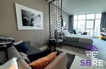 Apartment - Studio - 1 Bathroom for sale in Damac Maison Prive B - Damac Maison Prive - Business Bay - Dubai