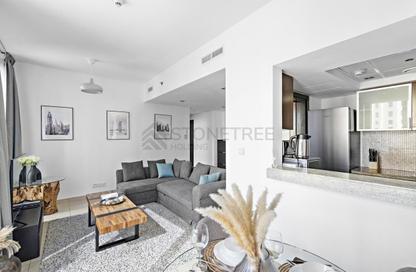 Apartment - 1 Bedroom - 1 Bathroom for rent in Sanibel Tower - Park Island - Dubai Marina - Dubai