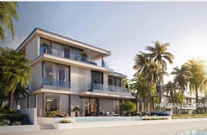 Villa - 6 Bedrooms - 7 Bathrooms for sale in Villa Acquamarina Frond K - Villa Acquamarina - The Beach Collection Villas - Palm Jebel Ali - Dubai