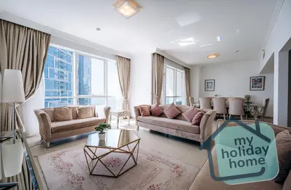 Apartment - 2 Bedrooms - 3 Bathrooms for rent in Al Bateen Residences - Jumeirah Beach Residence - Dubai