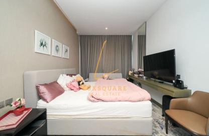 Apartment - Studio - 1 Bathroom for rent in Damac Maison Prive B - Damac Maison Prive - Business Bay - Dubai
