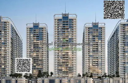 Apartment - 1 Bedroom - 2 Bathrooms for sale in Ajman Creek Towers - Al Rashidiya 1 - Al Rashidiya - Ajman