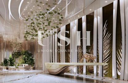 Apartment - 1 - 2 for sale in Damac Bay Tower B - Damac Bay - Dubai Harbour - Dubai