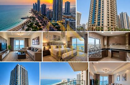 Apartment - 2 - 3 for rent in Ajman One Towers - Al Sawan - Ajman