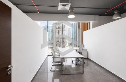Office Space - Studio - 1 Bathroom for rent in The Prism - Business Bay - Dubai