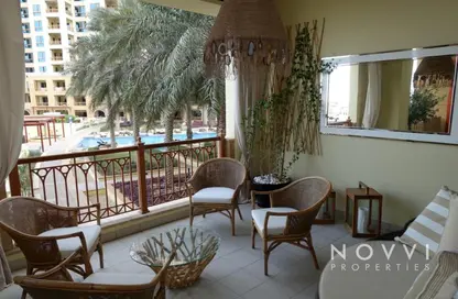 Apartment - 2 Bedrooms - 4 Bathrooms for rent in Marina Residences 3 - Marina Residences - Palm Jumeirah - Dubai