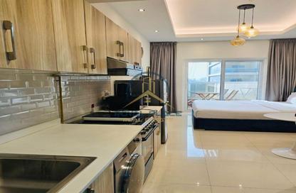 Apartment - Studio - 1 Bathroom for rent in Hera Tower - Dubai Sports City - Dubai