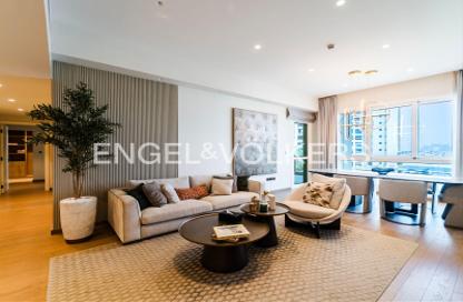 Apartment - 3 Bedrooms - 4 Bathrooms for rent in Marina Residences 6 - Marina Residences - Palm Jumeirah - Dubai