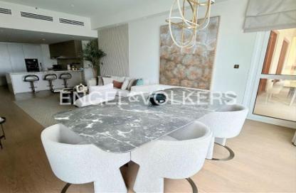 Apartment - 3 Bedrooms - 4 Bathrooms for rent in Marina Residences 6 - Marina Residences - Palm Jumeirah - Dubai