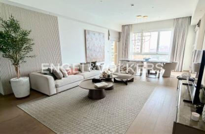Apartment - 3 Bedrooms - 4 Bathrooms for rent in Marina Residences 6 - Marina Residences - Palm Jumeirah - Dubai