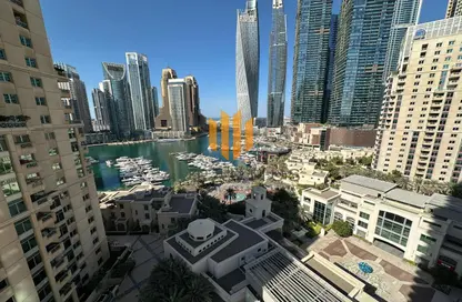 Apartment - 2 Bedrooms - 2 Bathrooms for rent in Al Mesk Tower - Emaar 6 Towers - Dubai Marina - Dubai