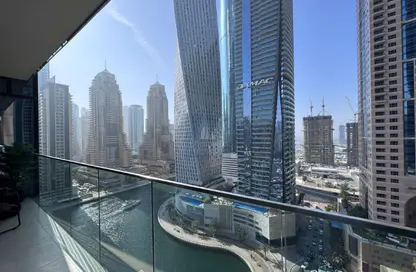 شقة - غرفة نوم - 2 حمامات للايجار في بوابة المارينا 2 - مارينا جيت - دبي مارينا - دبي