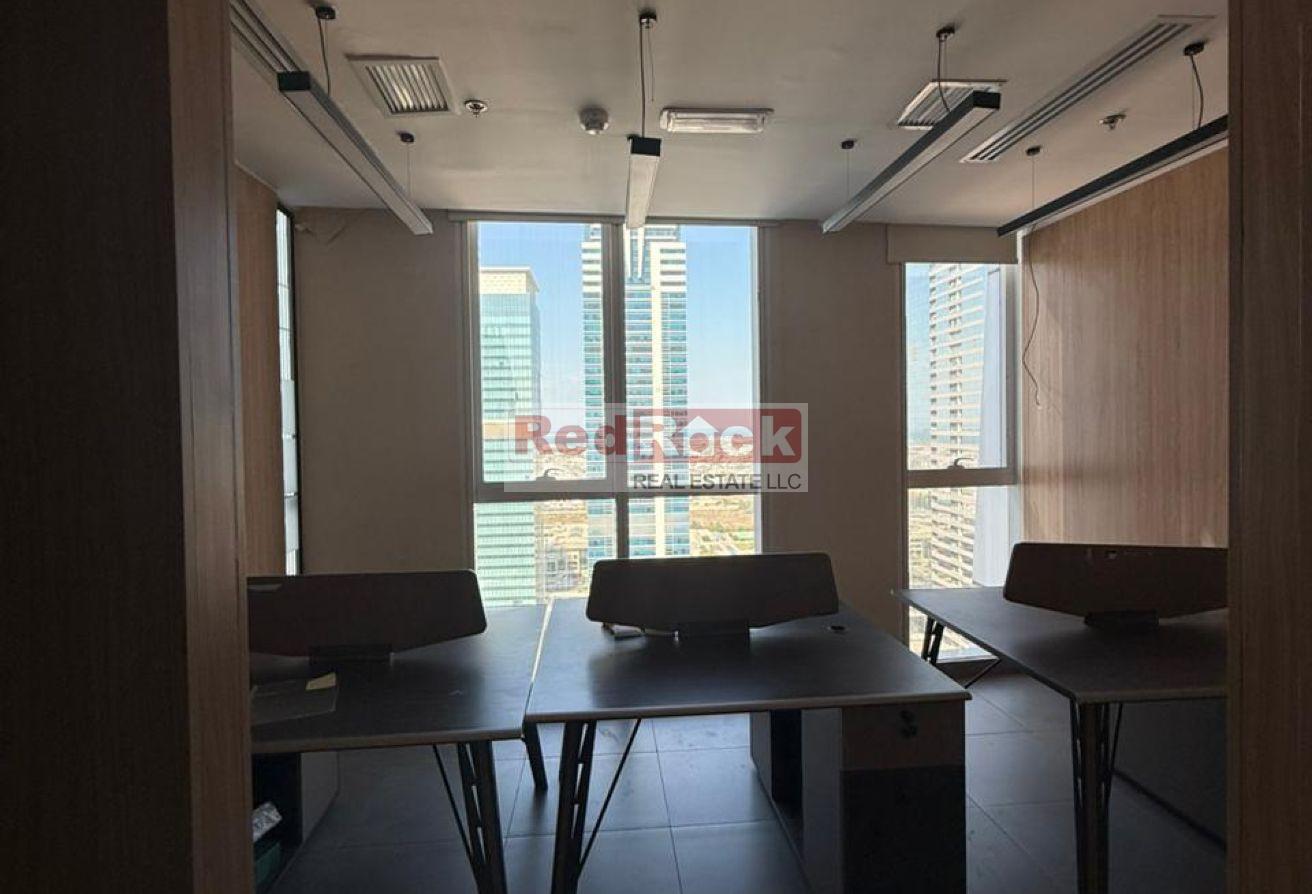 Fitted Office| Sheikh Zayed Road View| Near Metro