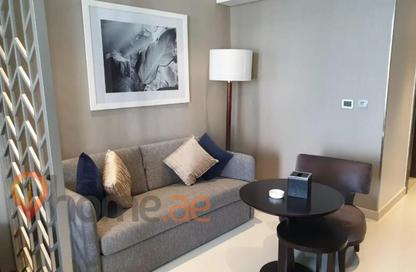 Apartment - Studio - 1 Bathroom for rent in Damac Maison Prive B - Damac Maison Prive - Business Bay - Dubai