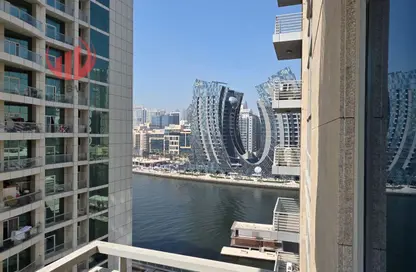 Apartment - 1 Bedroom - 2 Bathrooms for rent in Hamilton Tower - Business Bay - Dubai