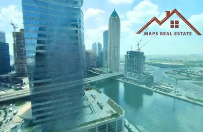 مكتب - استوديو - 1 حمام للايجار في برج المنارة - الخليج التجاري - دبي