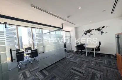 Office Space - Studio - 1 Bathroom for rent in The Prism - Business Bay - Dubai