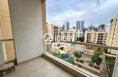 شقة - غرفة نوم - 1 حمام للايجار في الظفرة 4 - الظفرة - جرينز - دبي