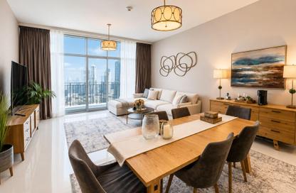 Apartment - 3 Bedrooms - 4 Bathrooms for rent in Boulevard Crescent Tower 1 - BLVD Crescent - Downtown Dubai - Dubai