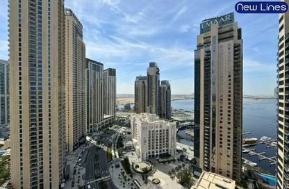 Apartment - 2 - 2 for rent in Creek Horizon Tower 2 - Creek Horizon - Dubai Creek Harbour (The Lagoons) - Dubai