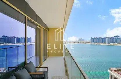 Apartment - 2 Bedrooms - 3 Bathrooms for rent in Grand Bleu Tower 1 - EMAAR Beachfront - Dubai Harbour - Dubai