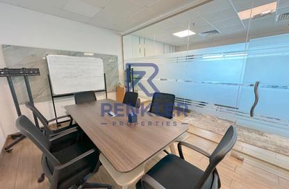 Office Space - Studio - 1 Bathroom for rent in The Prime Tower - Business Bay - Dubai