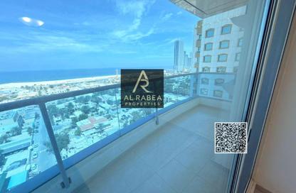 Apartment - 3 Bedrooms - 4 Bathrooms for rent in Cornish Tower - Al Rumaila - Ajman