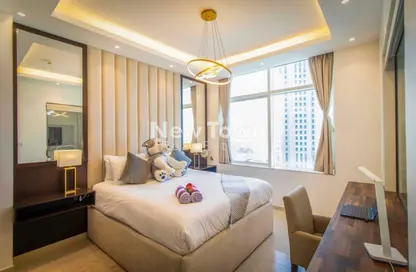 Apartment - 1 Bedroom - 2 Bathrooms for rent in Botanica Tower - Dubai Marina - Dubai