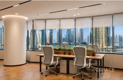 Office Space - Studio - 1 for rent in Gold Tower (Au Tower) - JLT Cluster I - Jumeirah Lake Towers - Dubai