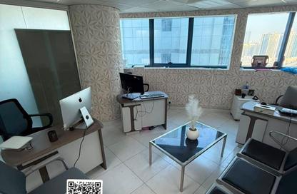 Office Space - Studio - 1 Bathroom for rent in Falcon Tower 1 - Falcon Towers - Ajman Downtown - Ajman