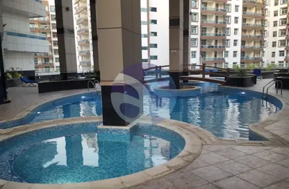 شقة - غرفة نوم - 2 حمامات للايجار في أكسيس ريزيدنس 2 - أكسيس ريزيدنس - واحة دبي للسيليكون - دبي