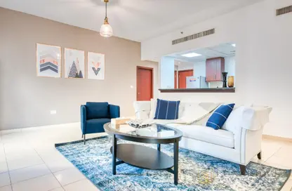 Apartment - 1 Bedroom - 2 Bathrooms for rent in Rimal 3 - Rimal - Jumeirah Beach Residence - Dubai