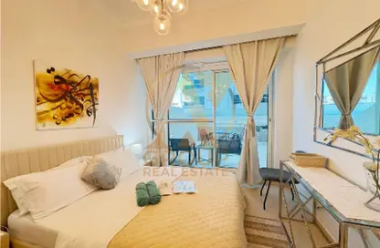 شقة - غرفة نوم - 1 حمام للايجار في برج ماي فير - الخليج التجاري - دبي