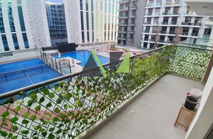 Apartment - 1 Bedroom - 2 Bathrooms for rent in Laya Heights - Dubai Studio City - Dubai