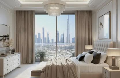 Apartment - 2 - 2 for sale in Tiger Sky Tower - Business Bay - Dubai
